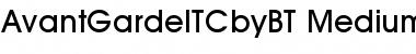 Download ITC Avant Garde GothicMedium Font