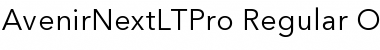 Download Avenir Next LT ProRegular Font
