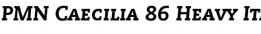 Caecilia RomanSC Bold Italic Font
