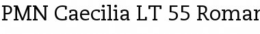 Caecilia LT Roman Regular Font