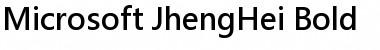 Download Microsoft JhengHeiBold Font