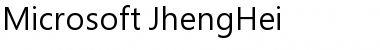 Download Microsoft JhengHeiRegular Font