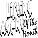 Listing Agent of the Month Clip Art