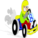 Auto Racing 1 Clip Art
