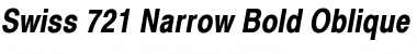 Download Swiss 721 Narrow SWA Font