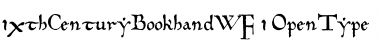 10th Century Bookhand WF Font