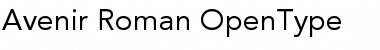Download Avenir55 Roman Font