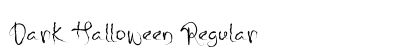 Dark Halloween Regular Font Dark Halloween Regular Font Preview