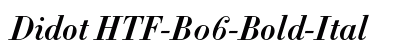 Didot HTF-B06-Bold-Ital Font Didot HTF-B06-Bold-Ital Font Preview