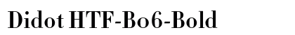 Didot HTF-B06-Bold Font Didot HTF-B06-Bold Font Preview