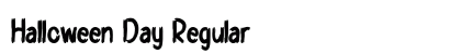 Halloween Day Regular Font Halloween Day Regular Font Preview