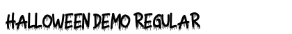 HALLOWEEN DEMO Regular Font HALLOWEEN DEMO Regular Font Preview