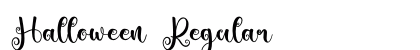 Halloween Regular Font Halloween Regular Font Preview