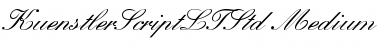 Download K߮stler Script LT Std Medium Font Download K߮stler Script LT Std Medium Font