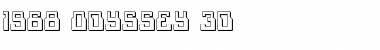 1968 Odyssey 3D Font