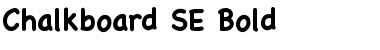 Download Chalkboard SEBold Font
