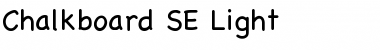 Download Chalkboard SELight Font