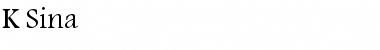 Download K Sina Font Download K Sina Font