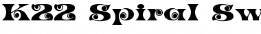 Download K22 Spiral Swash Font Download K22 Spiral Swash Font