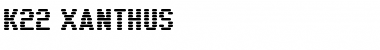 Download K22 Xanthus Font Download K22 Xanthus Font