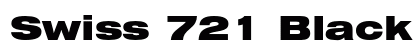Swiss 721 Black Extended Font Swiss 721 Black Extended Font Preview