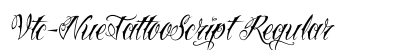 Vtc-NueTattooScript Regular Font Vtc-NueTattooScript Regular Font Preview