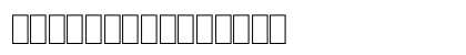 BORDER24 Normal Font BORDER24 Normal Font Preview
