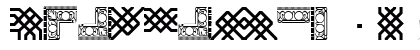 Borderbats-Filligree Regular Font Borderbats-Filligree Regular Font Preview