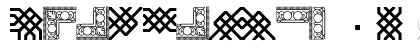 Borderbats-Filligree Regular Font Borderbats-Filligree Regular Font Preview