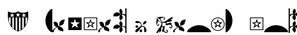 Borders & Ornaments 1 ATT Regular Font Borders & Ornaments 1 ATT Regular Font Preview