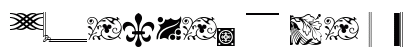 Borders & Ornaments 4 ATT Regular Font Borders & Ornaments 4 ATT Regular Font Preview