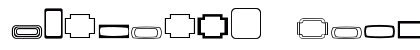 Borders1 Regular Font Borders1 Regular Font Preview