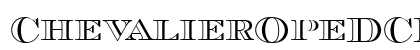 ChevalierOpeDCD Regular Font ChevalierOpeDCD Regular Font Preview