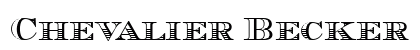Chevalier Becker Stripes Caps Regular Font Chevalier Becker Stripes Caps Regular Font Preview