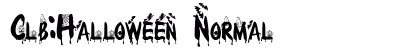Clb:Halloween Normal Font Clb:Halloween Normal Font Preview