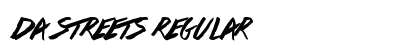 Da Streets Regular Font Da Streets Regular Font Preview