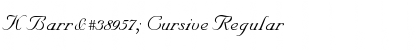 Download K Barr頭 Cursive Font Download K Barr頭 Cursive Font