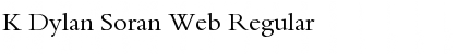 Download K Dylan Soran Web Font Download K Dylan Soran Web Font