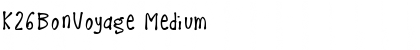 Download K26BonVoyage Font Download K26BonVoyage Font