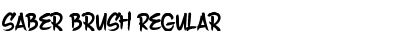 Download Saber Brush Font Download Saber Brush Font
