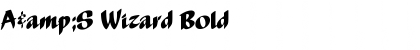 A&S Wizard Bold Font