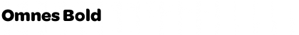 Download OmnesBold Font