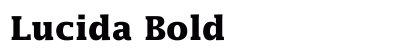 Lucida Bold Font Lucida Bold Font Preview