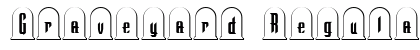 Graveyard Regular Font Graveyard Regular Font Preview