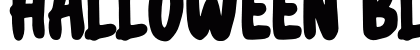 Halloween black Regular Font Halloween black Regular Font Preview