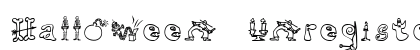 Halloween Unregistered Font Halloween Unregistered Font Preview