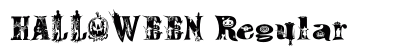 HALLOWEEN Regular Font HALLOWEEN Regular Font Preview