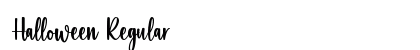 Halloween Regular Font Halloween Regular Font Preview
