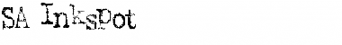 Download SA Inkspot Font Download SA Inkspot Font