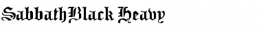 Download SabbathBlack-Heavy Font Download SabbathBlack-Heavy Font
